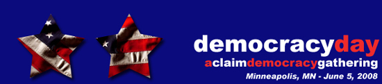 Democracy Day Banner
